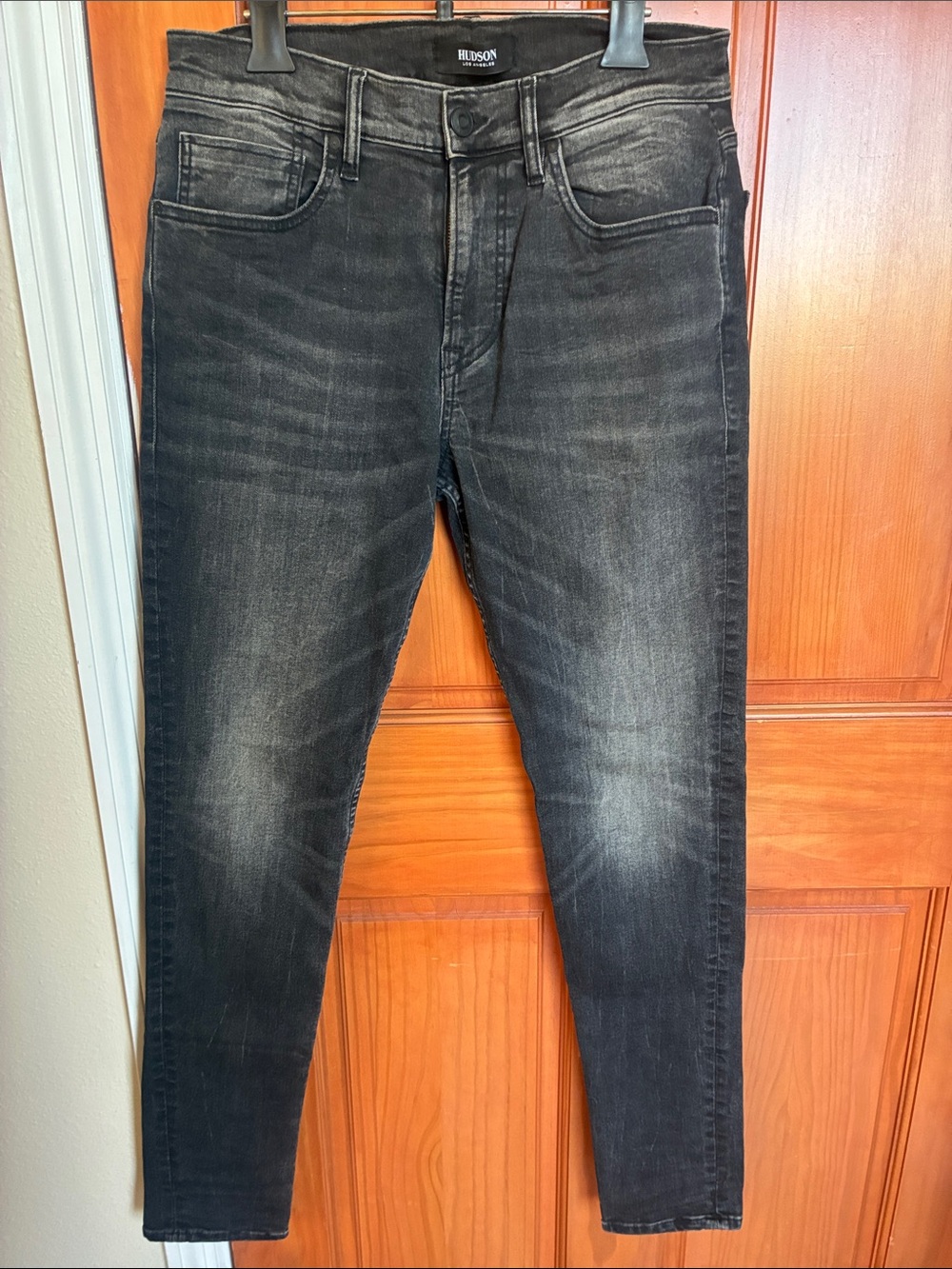 Hudson Jeans Men’s Skinny Black Washed Denim